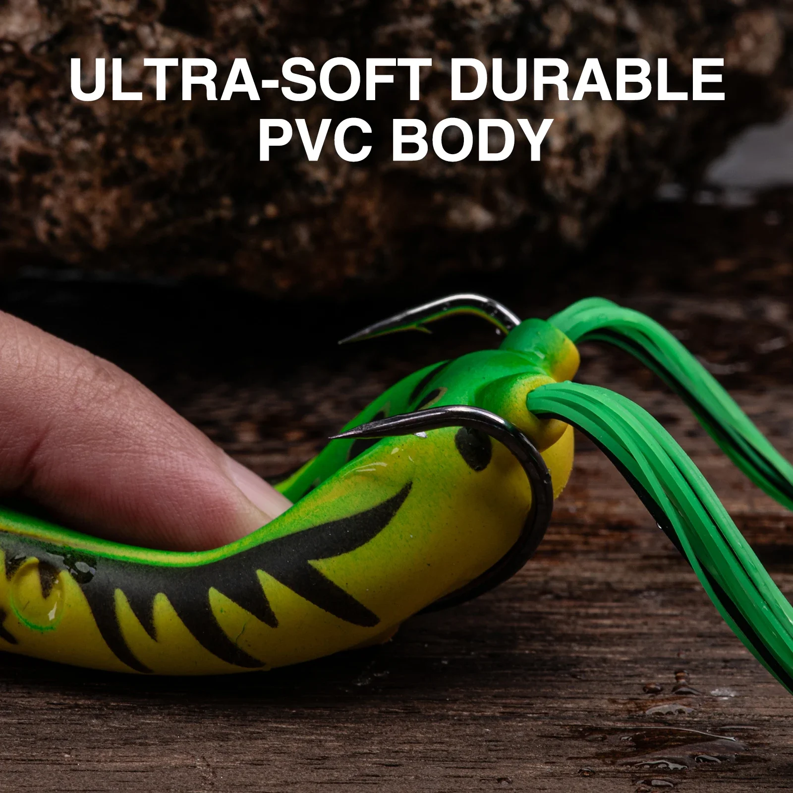 Goture zachte PVC-kunstaas in  - Fishing Hook Weedless recensie en prijs