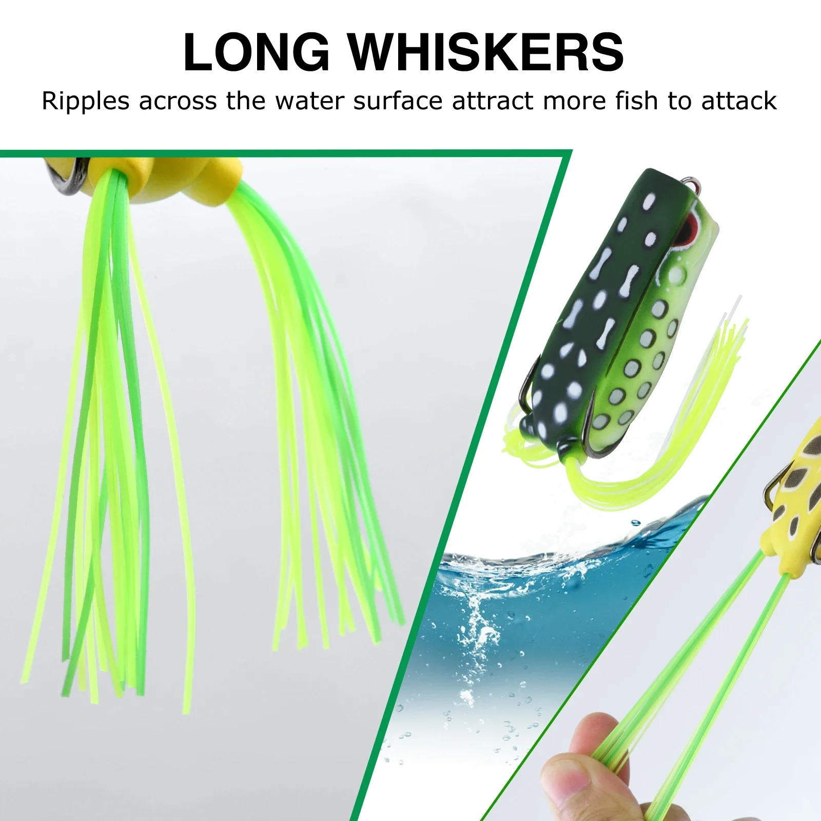 Goture zachte PVC-kunstaas in  - Fishing Hook Weedless recensie en prijs