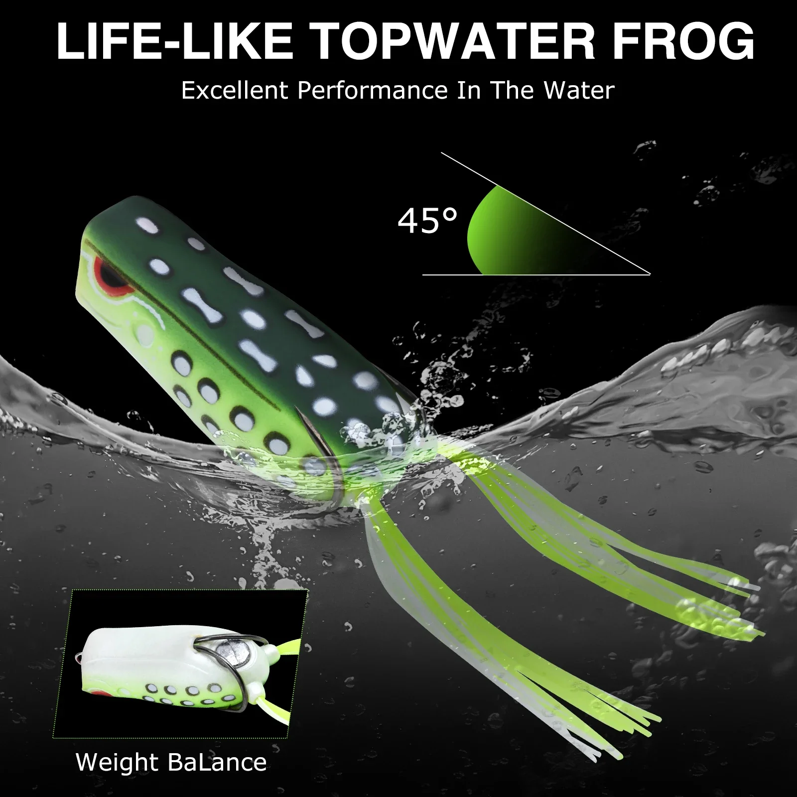 Goture zachte PVC-kunstaas in  - Fishing Hook Weedless recensie en prijs