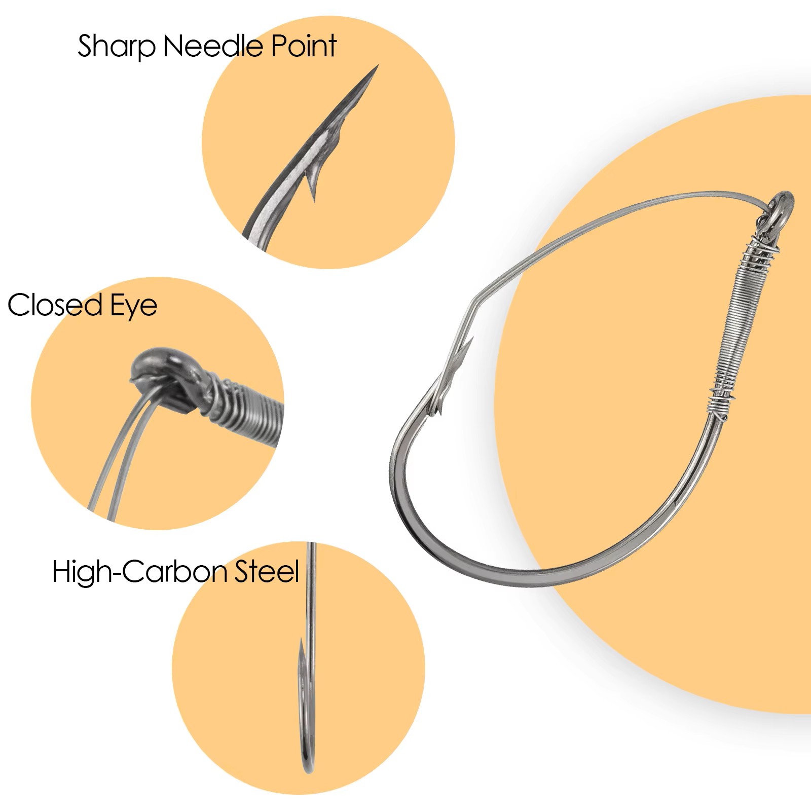 FishTrip Weedless Wacky Rig Ha - Fishing Hook Weedless recensie en prijs