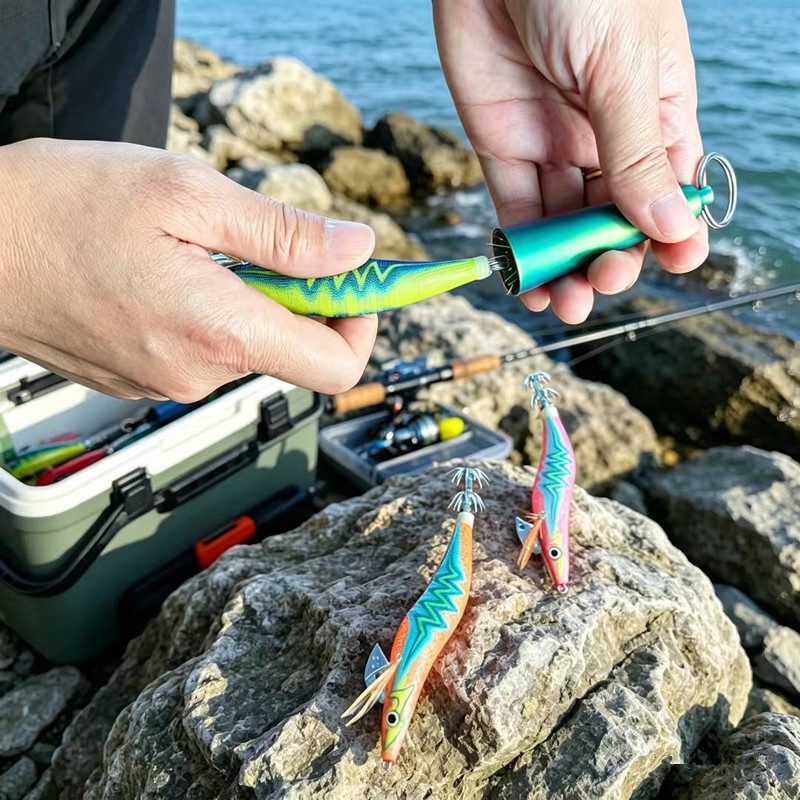 Squid Hook Corrector, hulpmidd - Fishing Hook Jig recensie en prijs
